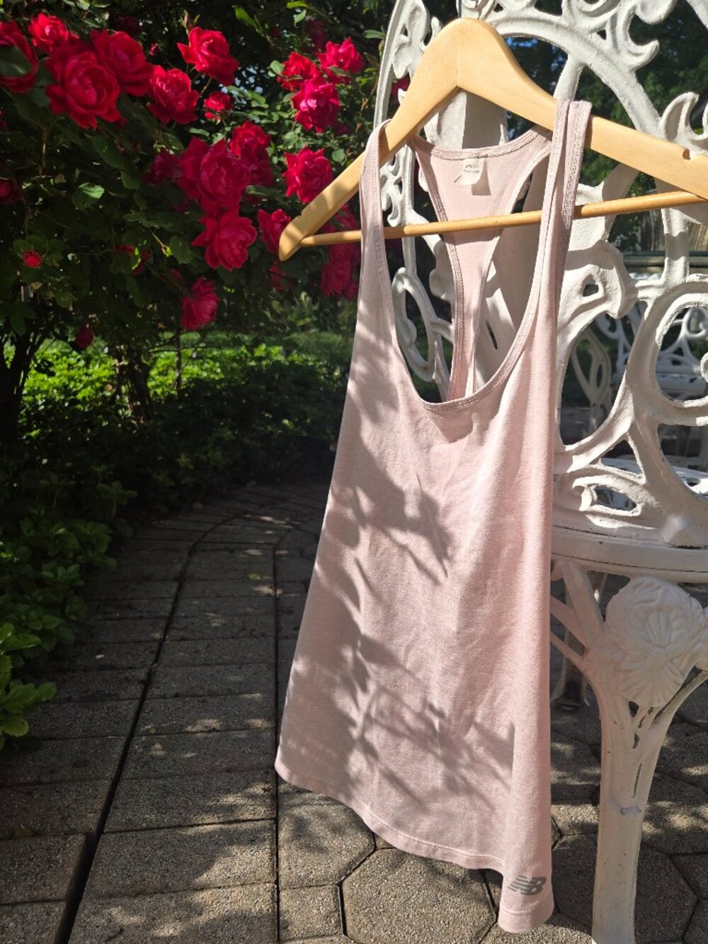 New balance rose colored Activewear top